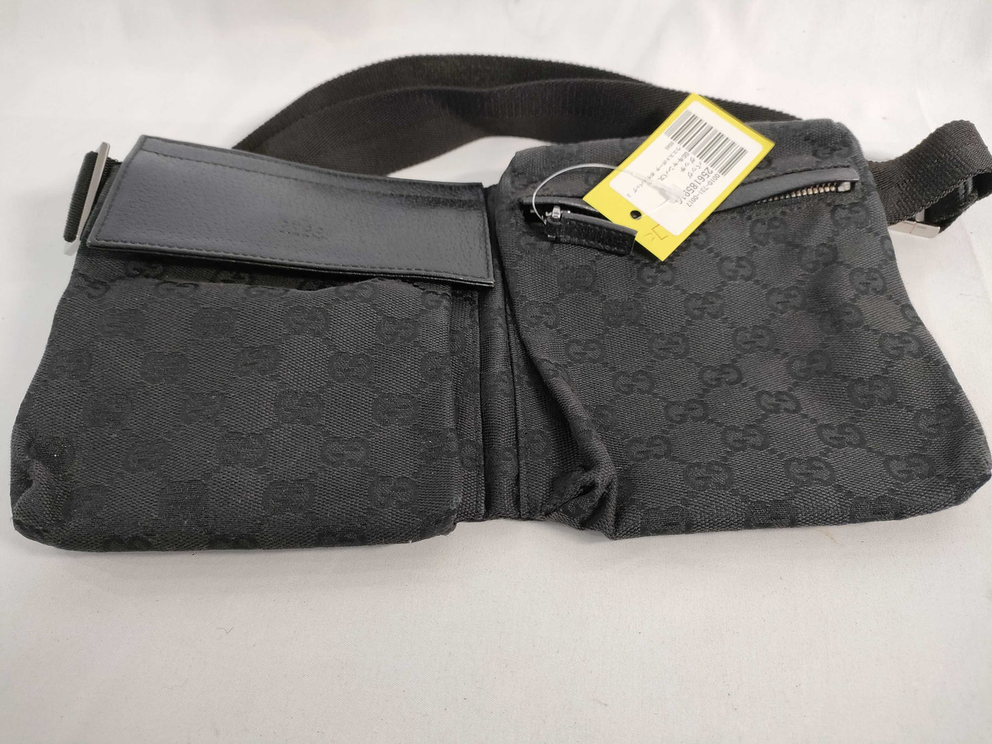 GUCCI GG Canvas Waist Pouch Body Bag 28566 Shoulder Bag