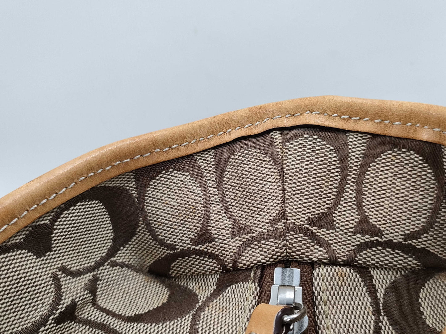 COACH Signature 125-4271 Tote Shopping Tote Bag