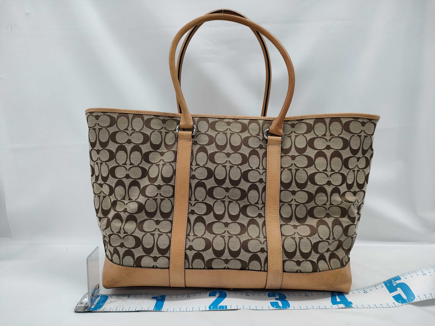 COACH Signature 125-4271 Tote Shopping Tote Bag
