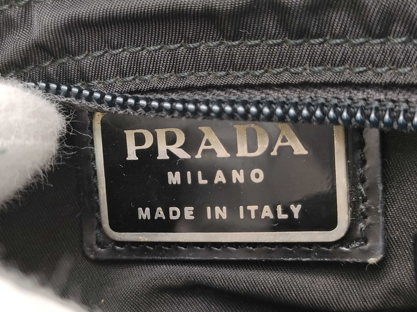 PRADA nylon shoulder bag