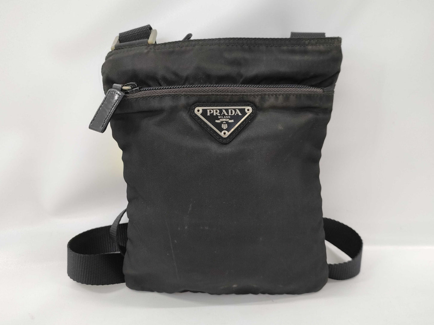 PRADA nylon shoulder bag