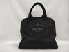 PRADA Canvas Jacquard Handbag