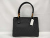 GUCCI Bamboo GG Canvas 112526 Handbag