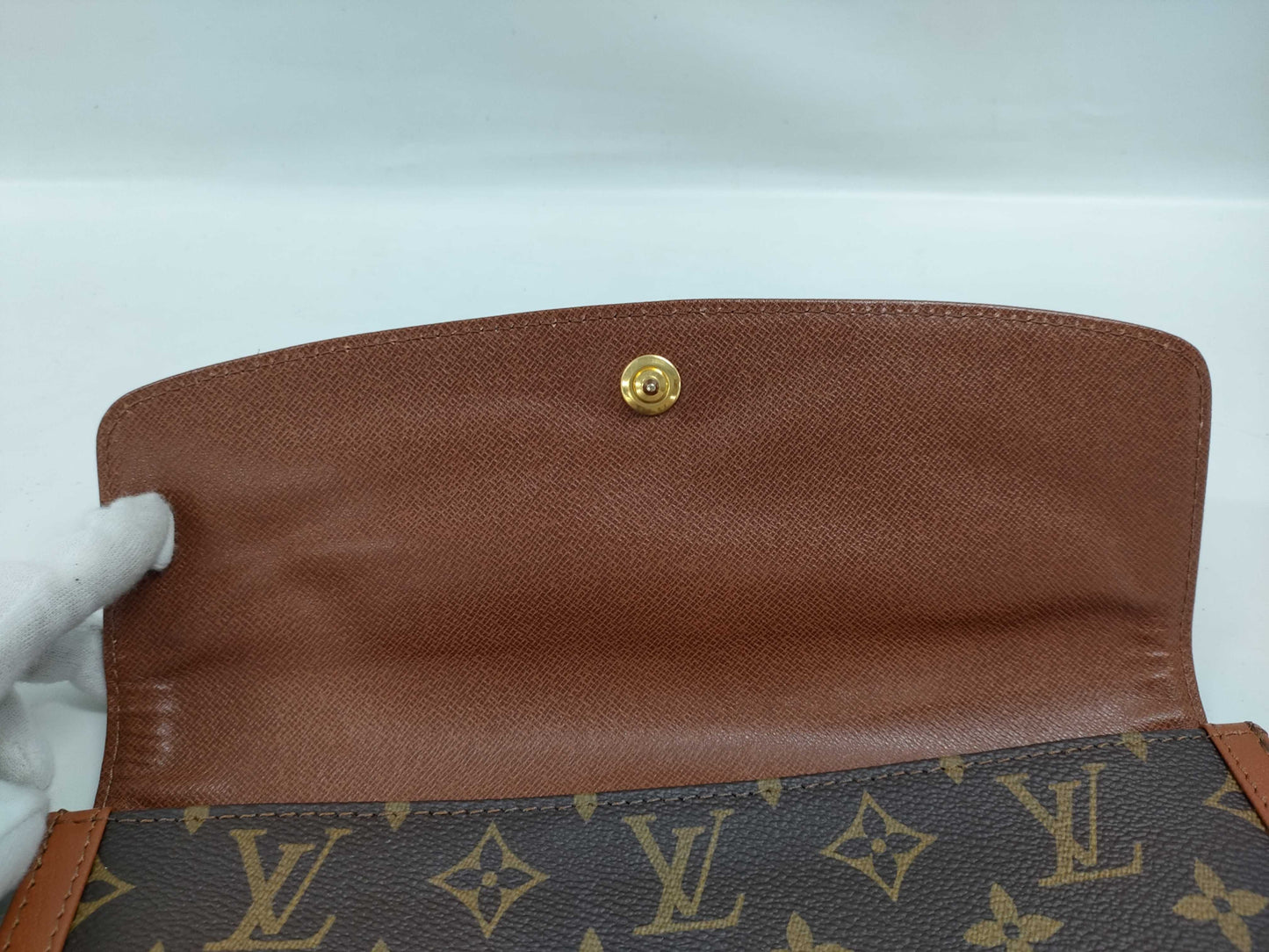 LOUIS VUITTON Monogram Pochette Dame Clutch Bag