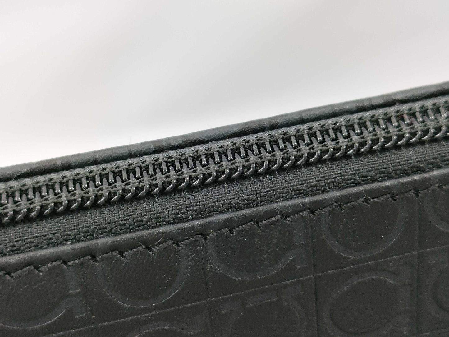 Salvatore Ferragamo Gancini Leather Shoulder Bag