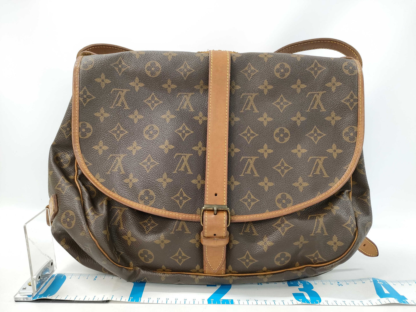 LOUIS VUITTON Monogram M42254 Saumur 35 Shoulder Bag