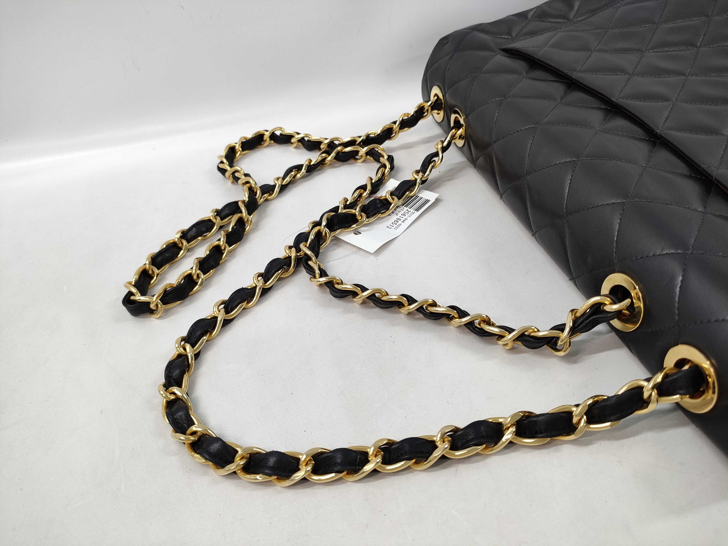 CHANEL Lambskin Dekamato 34 Shoulder Bag