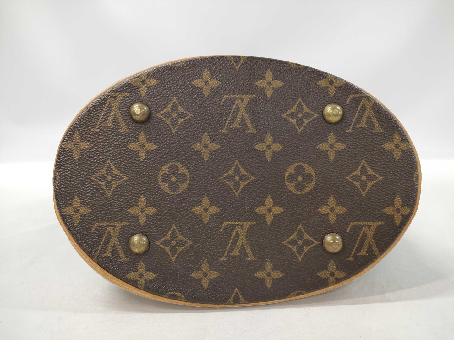 LOUIS VUITTON Monogram M42238 Petit Bucket Tote Bag