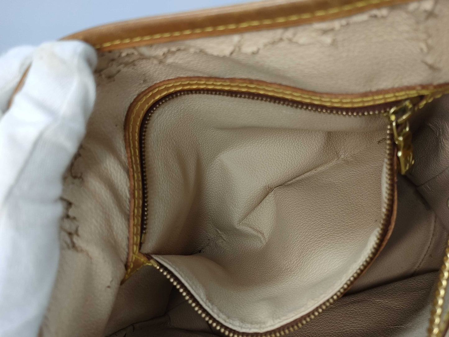 LOUIS VUITTON Monogram M42238 Petit Bucket Tote Bag