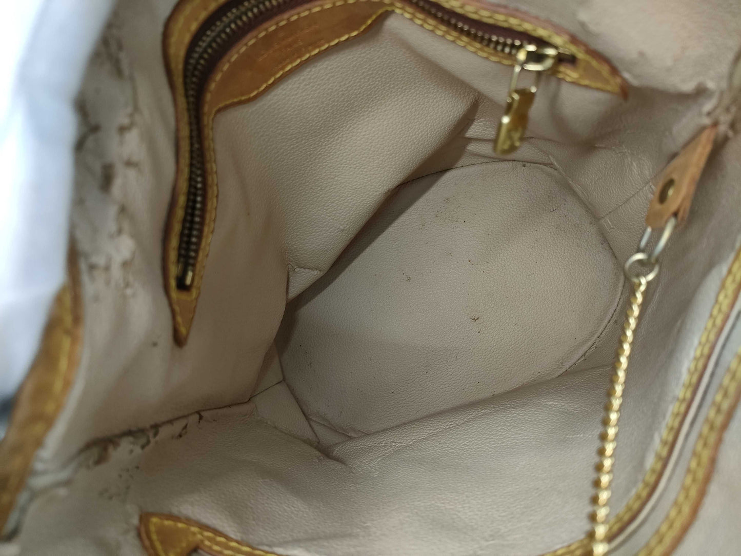 LOUIS VUITTON Monogram M42238 Petit Bucket Tote Bag