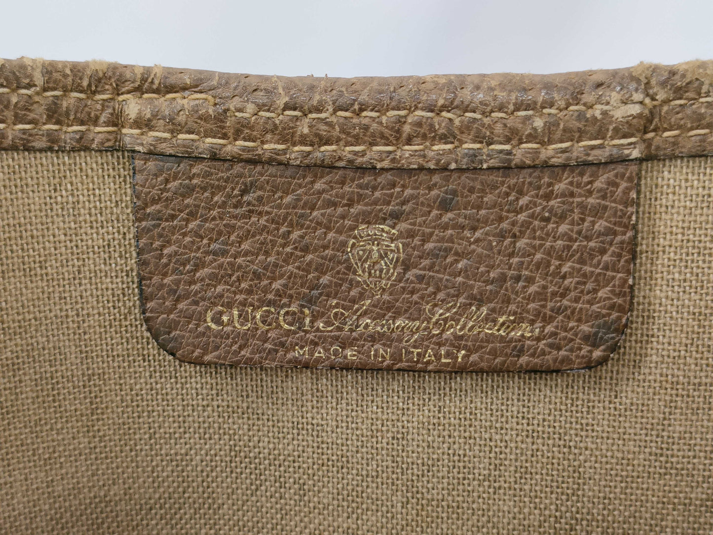 GUCCI Old Sherry Tote Bag