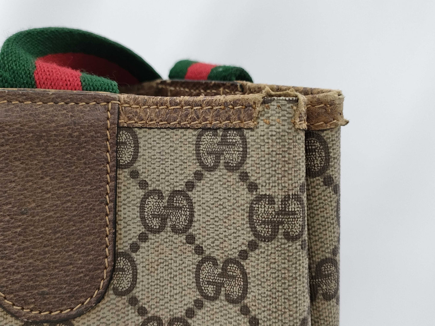 GUCCI Old Sherry Tote Bag