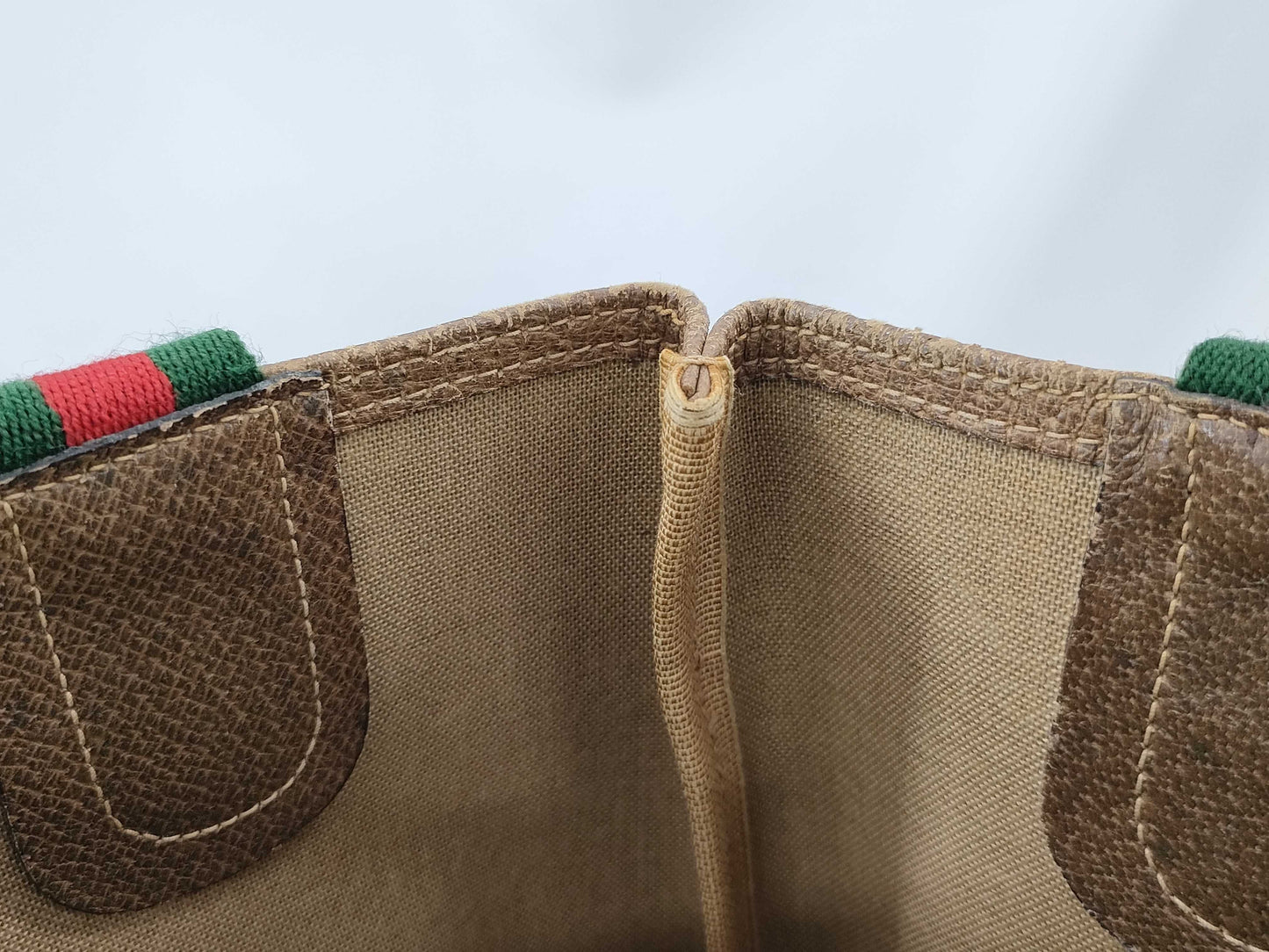 GUCCI Old Sherry Tote Bag