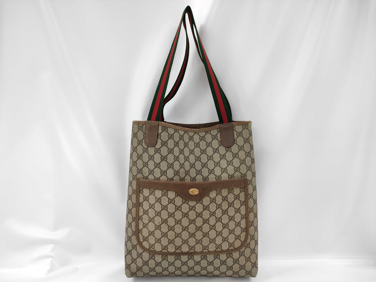 GUCCI Old Sherry Tote Bag