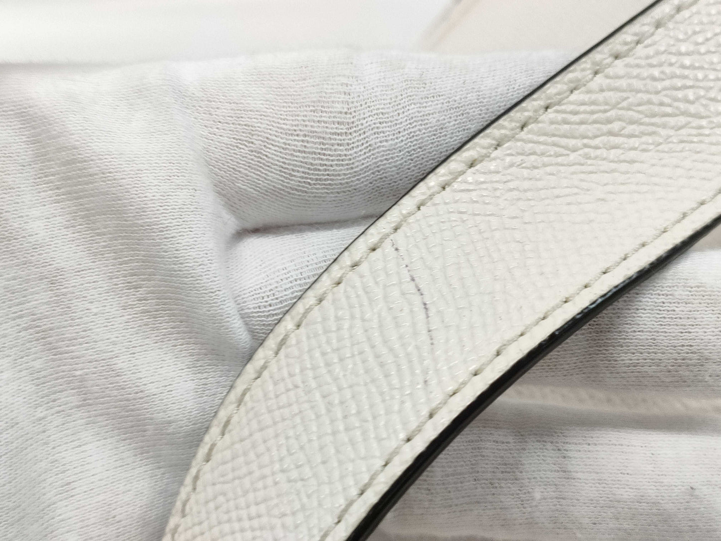 COACH C5180 Leather Backpack White Backpack