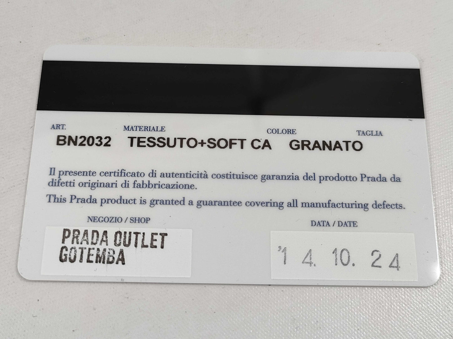 PRADA Nylon 2WAY Handbag