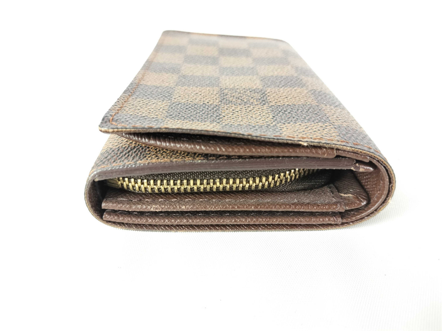 LOUIS VUITTON CA0025 Damier Porte Monnaie Bi-Tresor Wallet
