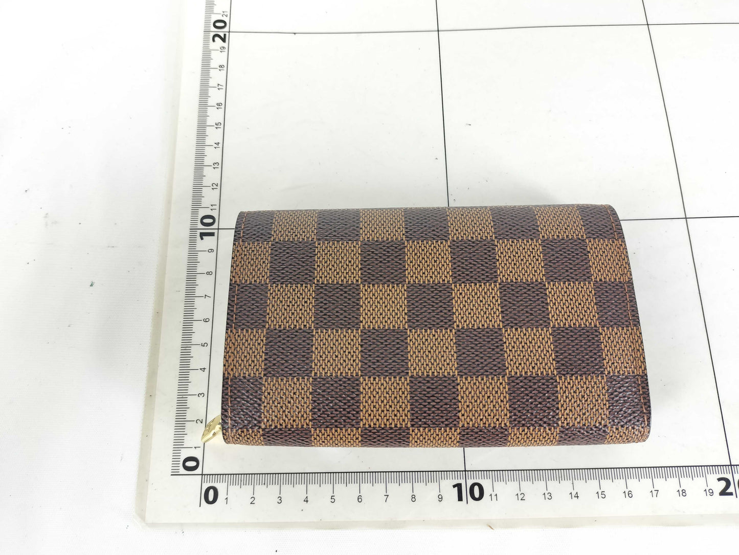 LOUIS VUITTON CA0025 Damier Porte Monnaie Bi-Tresor Wallet