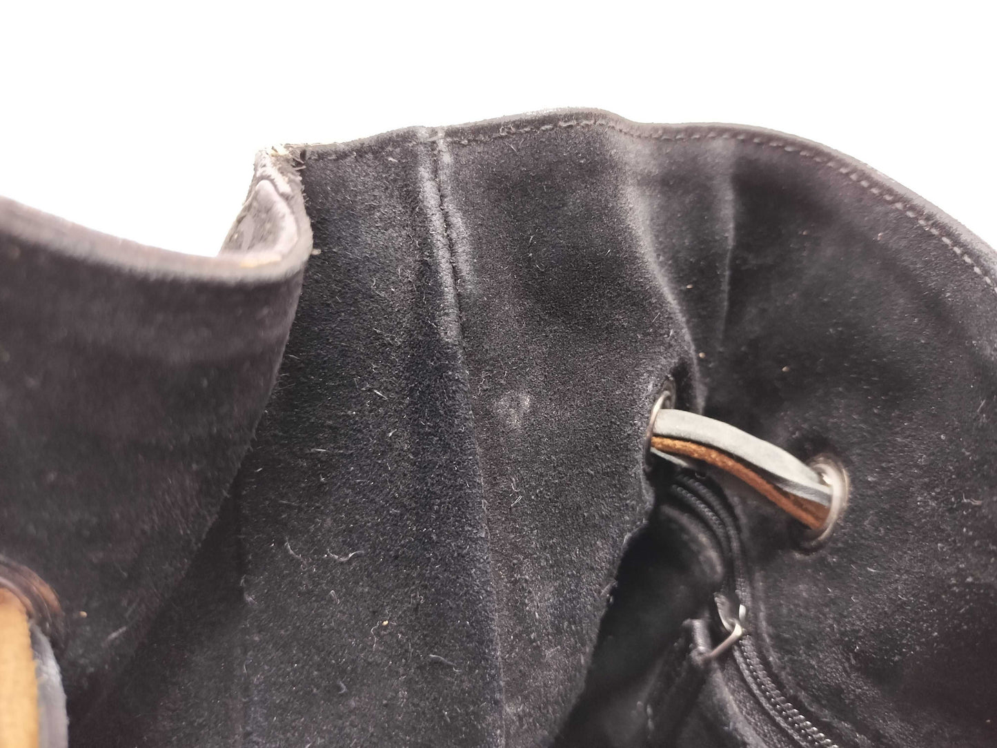 GUCCI GG Suede 0013746 Shoulder Bag