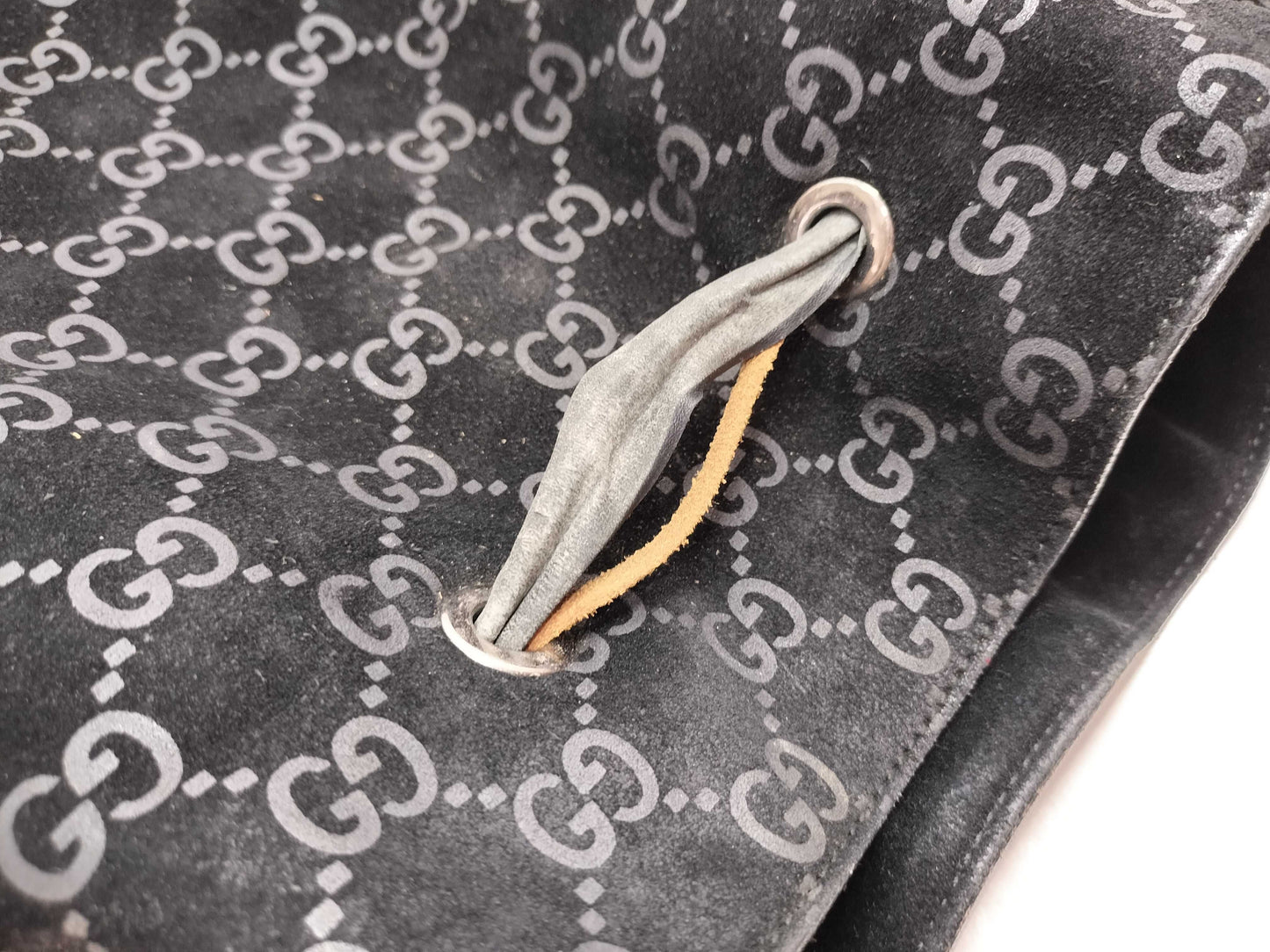 GUCCI GG Suede 0013746 Shoulder Bag