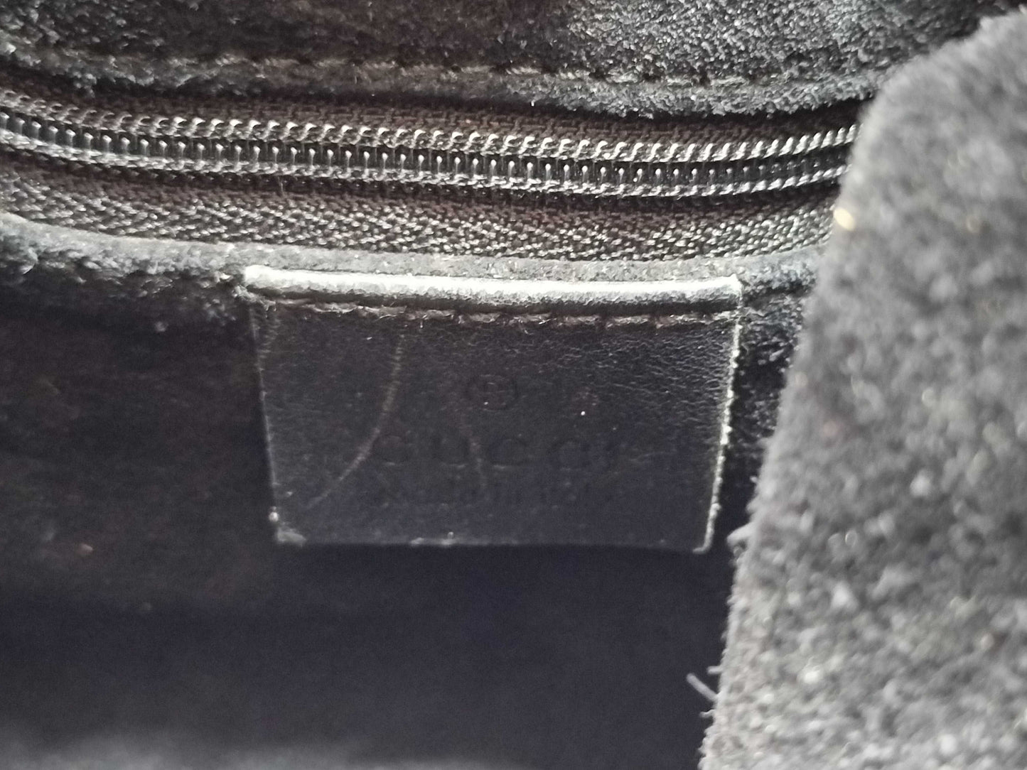 GUCCI GG Suede 0013746 Shoulder Bag