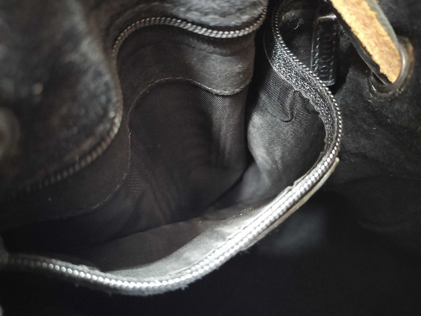 GUCCI GG Suede 0013746 Shoulder Bag