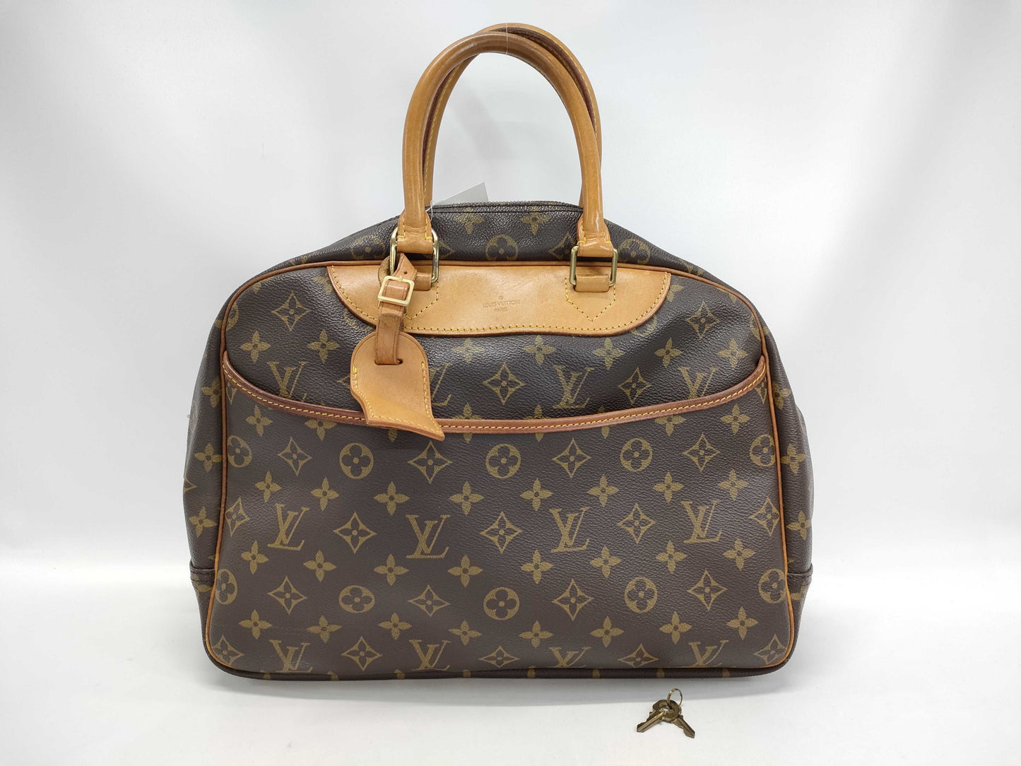 LOUIS VUITTON Monogram Deauville Vanity Handbag