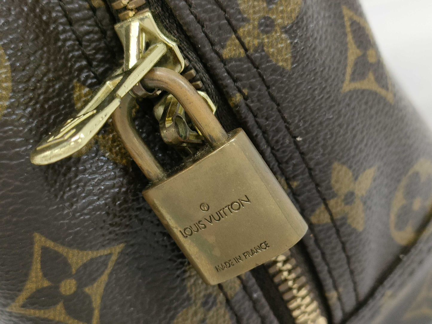 LOUIS VUITTON Monogram Deauville Vanity Handbag