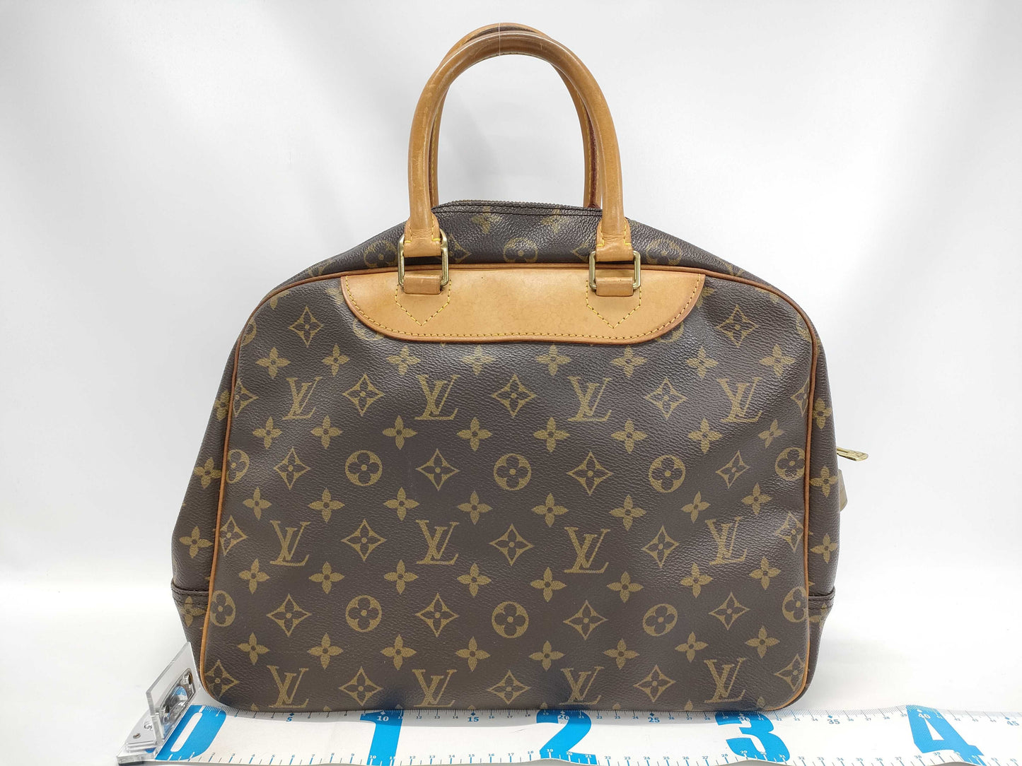 LOUIS VUITTON Monogram Deauville Vanity Handbag