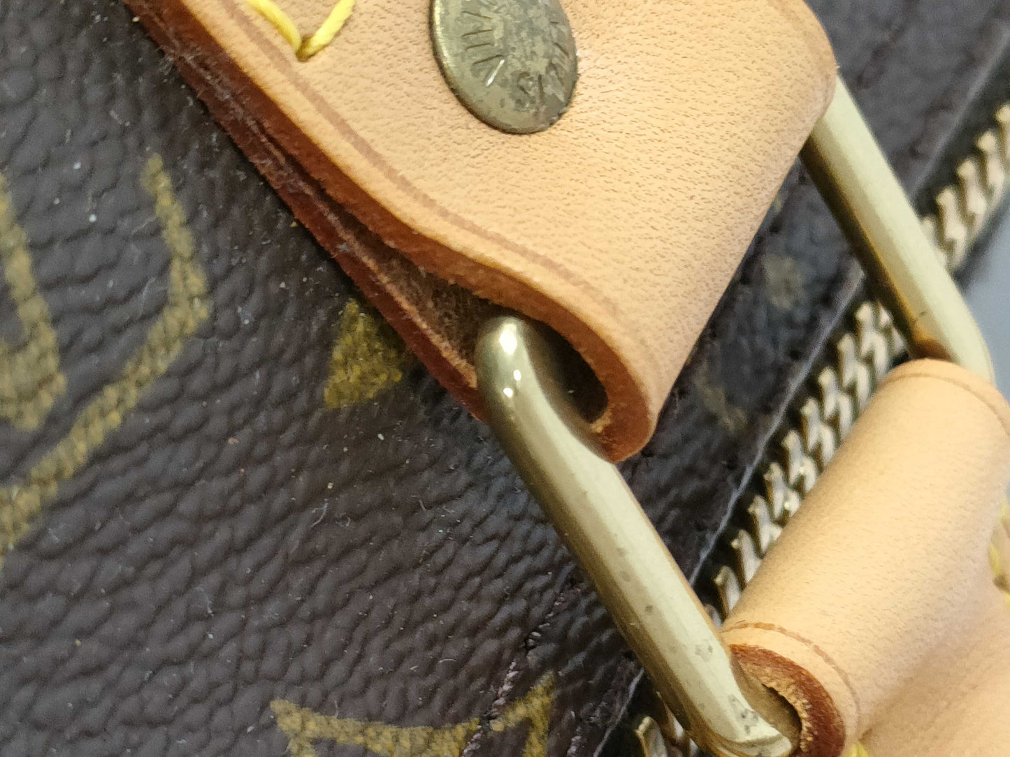 LOUIS VUITTON Monogram Keepall 50 Bandouliere Boston Bag