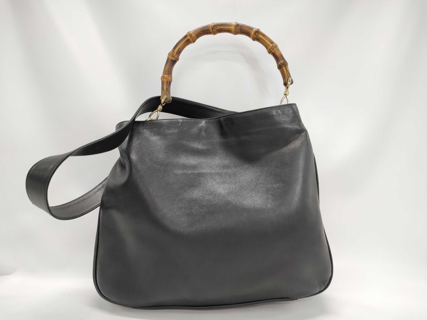 GUCCI Bamboo Hobo Handbag