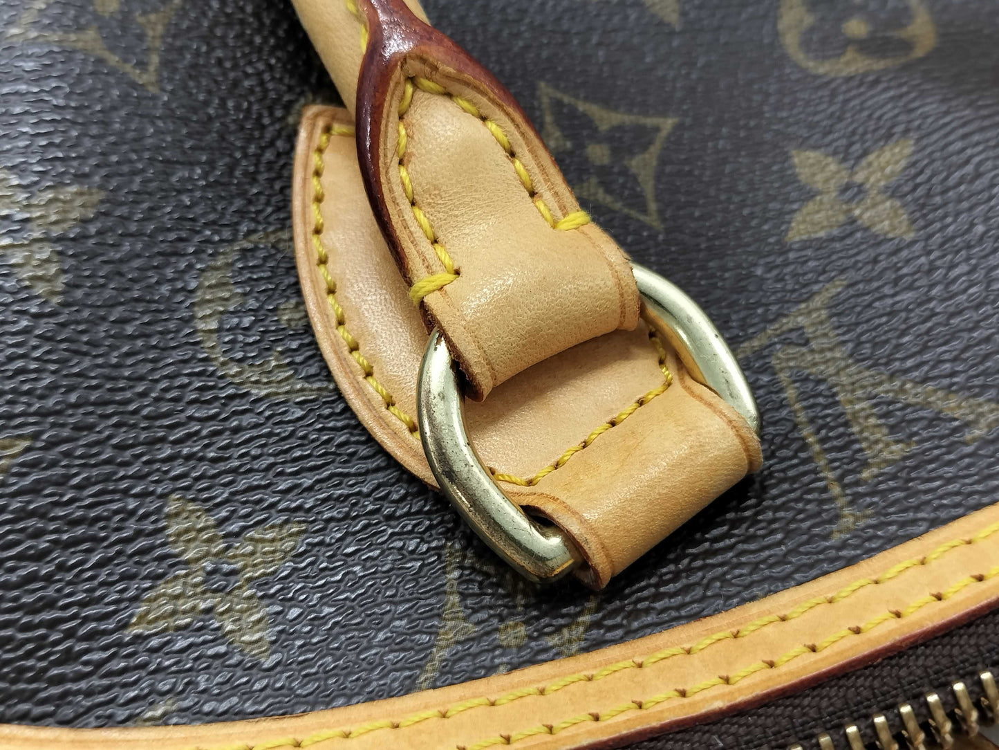 LOUIS VUITTON Monogram M40102 Lockit Handbag