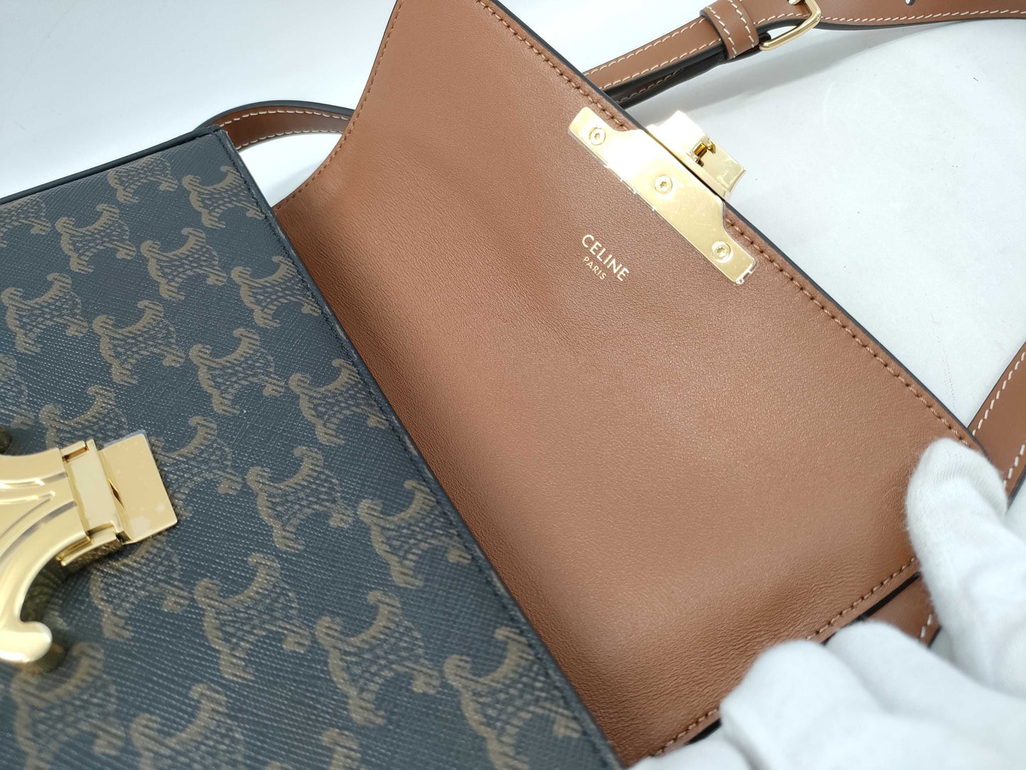 CELINE Claude Shoulder Bag