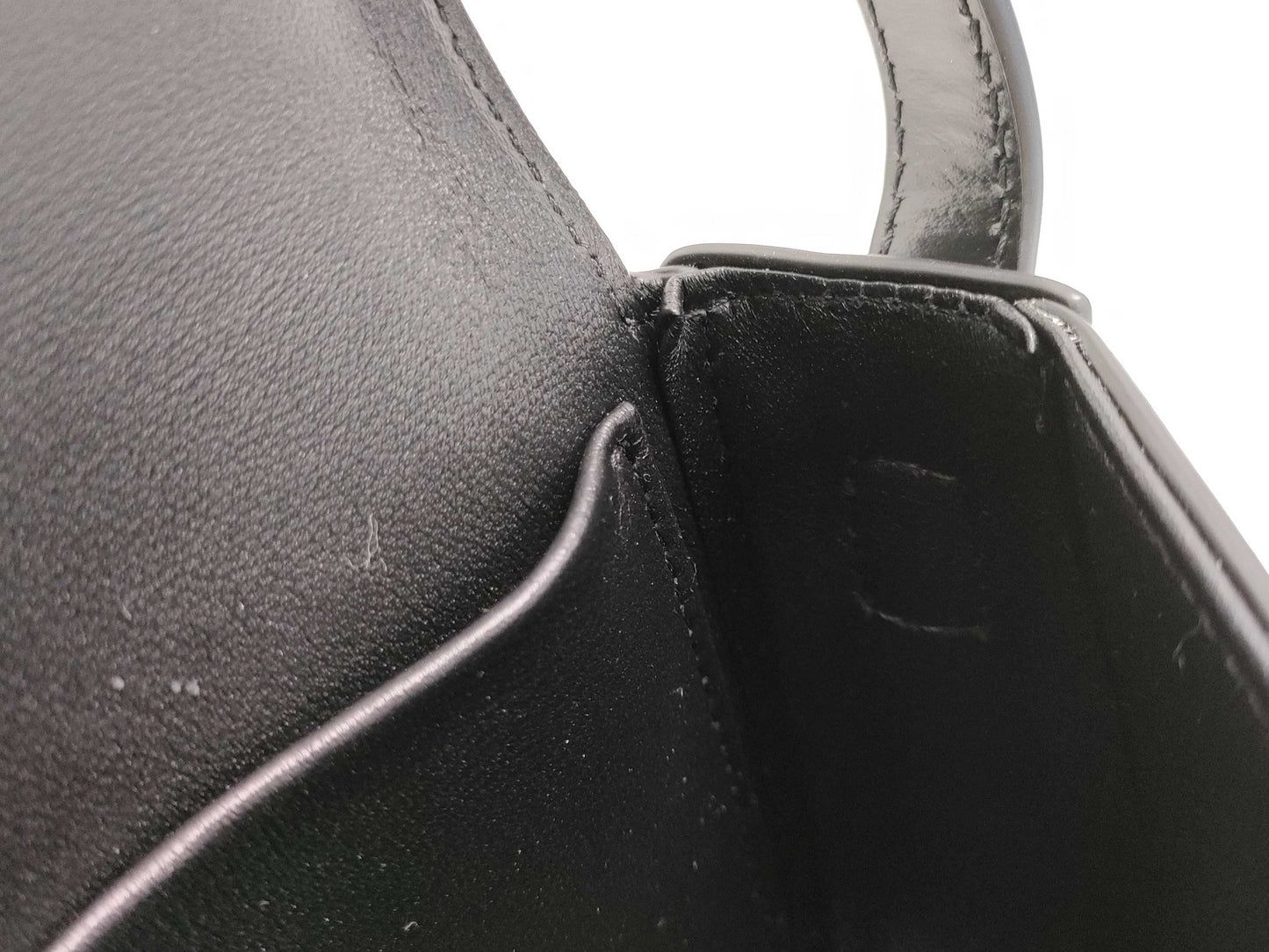 CELINE Claude Shoulder Bag in Black