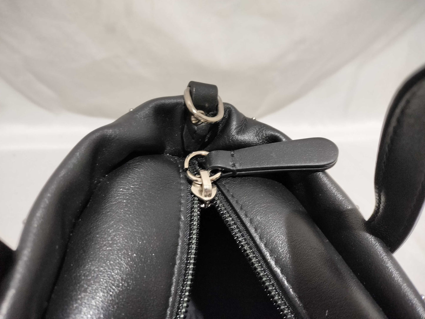 JIMMY CHOO Graphic Star 2-Way Leather Tote Handbag