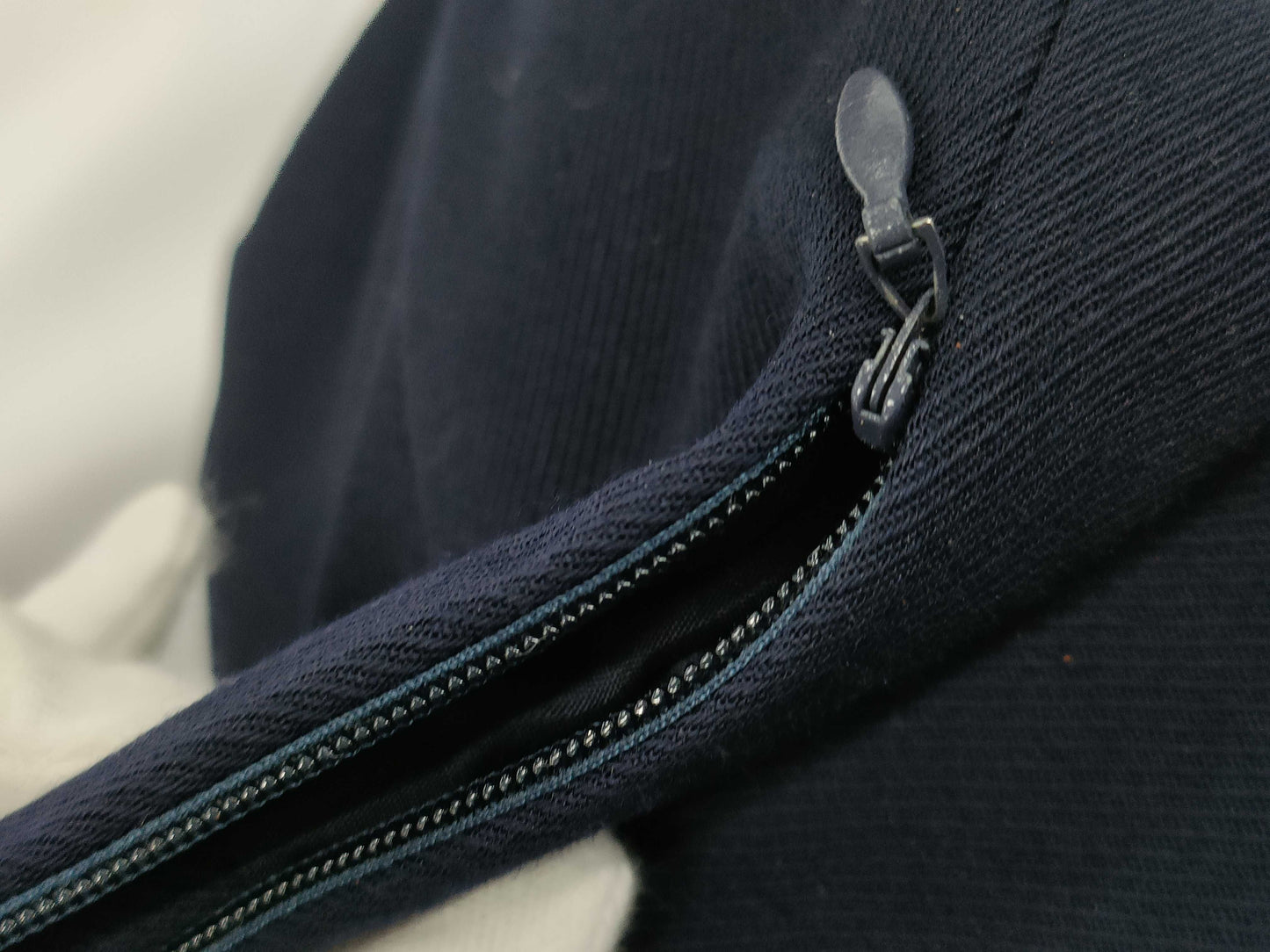 Dior no-collar set-up jacket