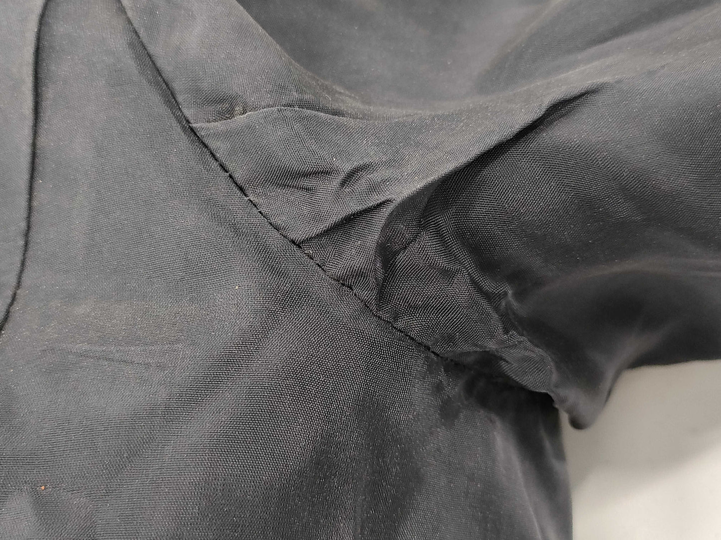 Dior no-collar set-up jacket