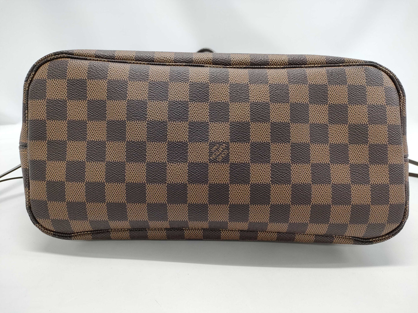 LOUIS VUITTON Damier Neverfull MM Tote Bag with Complete Accessories