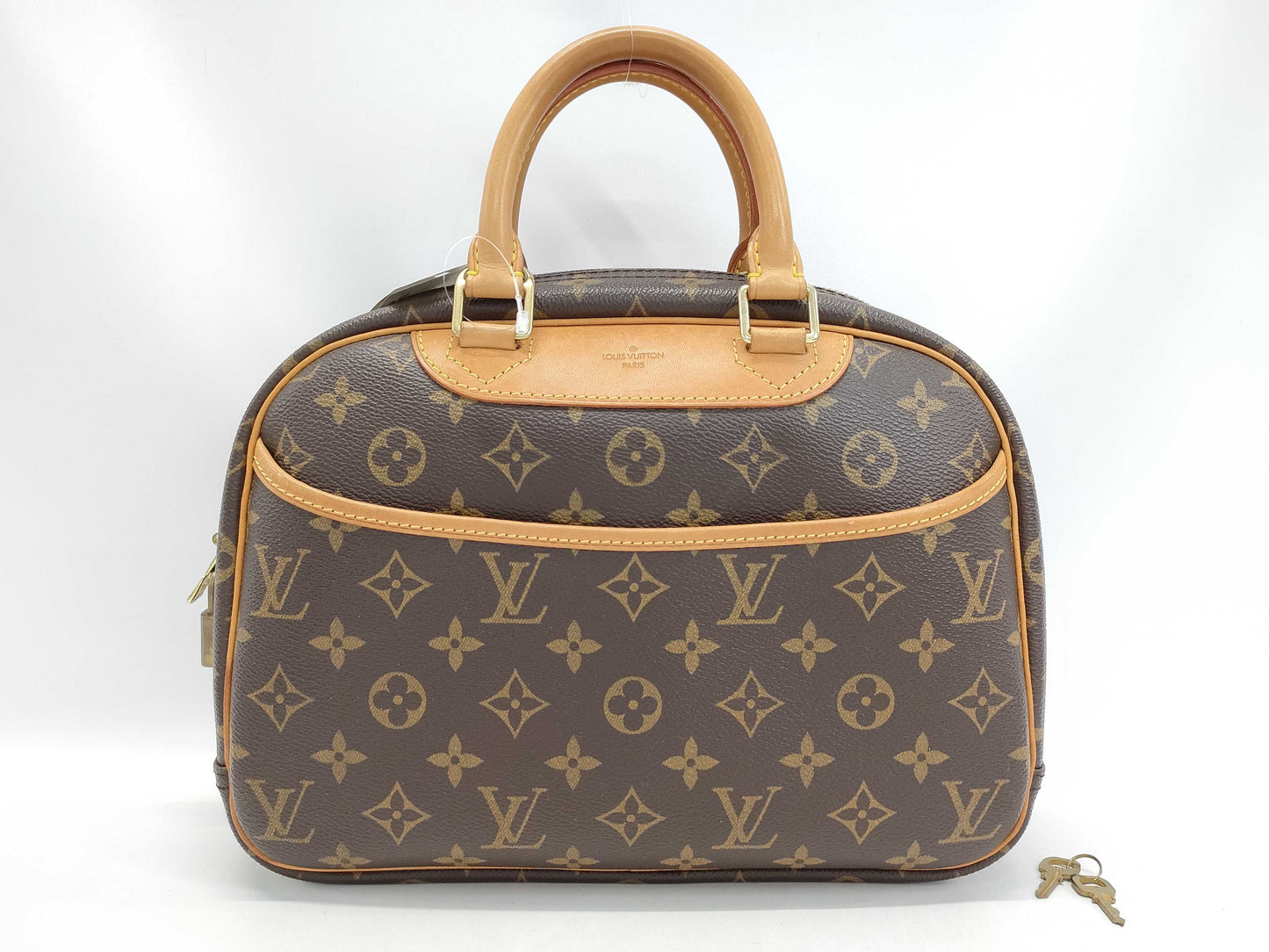 LOUIS VUITTON Monogram M42228 Trouville Handbag