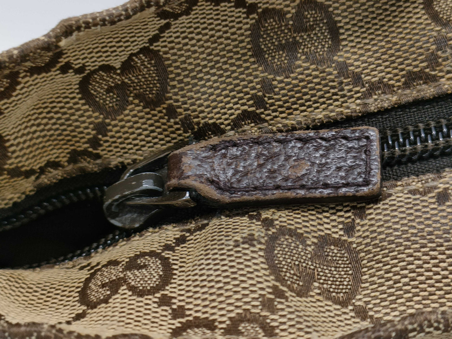 GUCCI GG Canvas Sherry 131280 Tote Bag