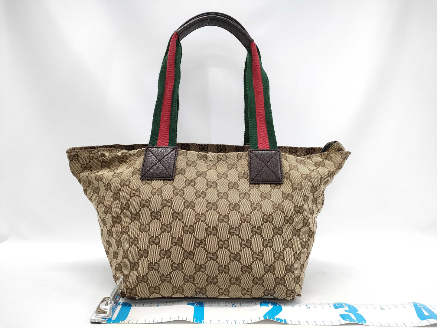 GUCCI GG Canvas Sherry 131280 Tote Bag