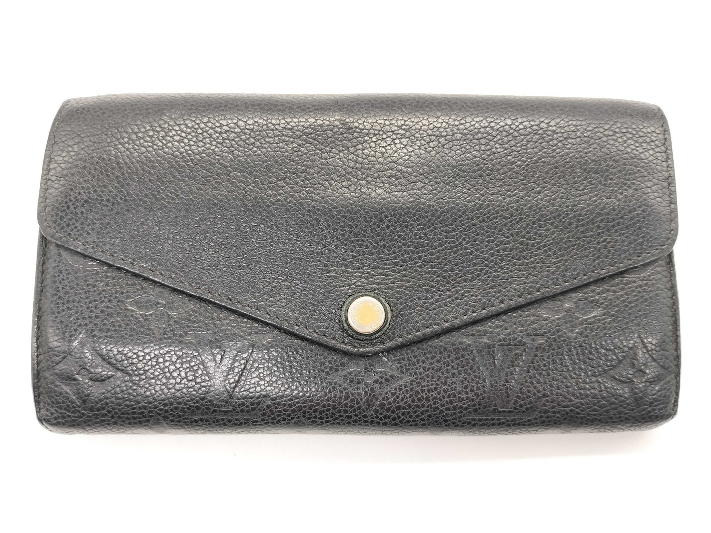 LOUIS VUITTON CA2126 Monogram Empreinte Portefeuille Sarah Wallet