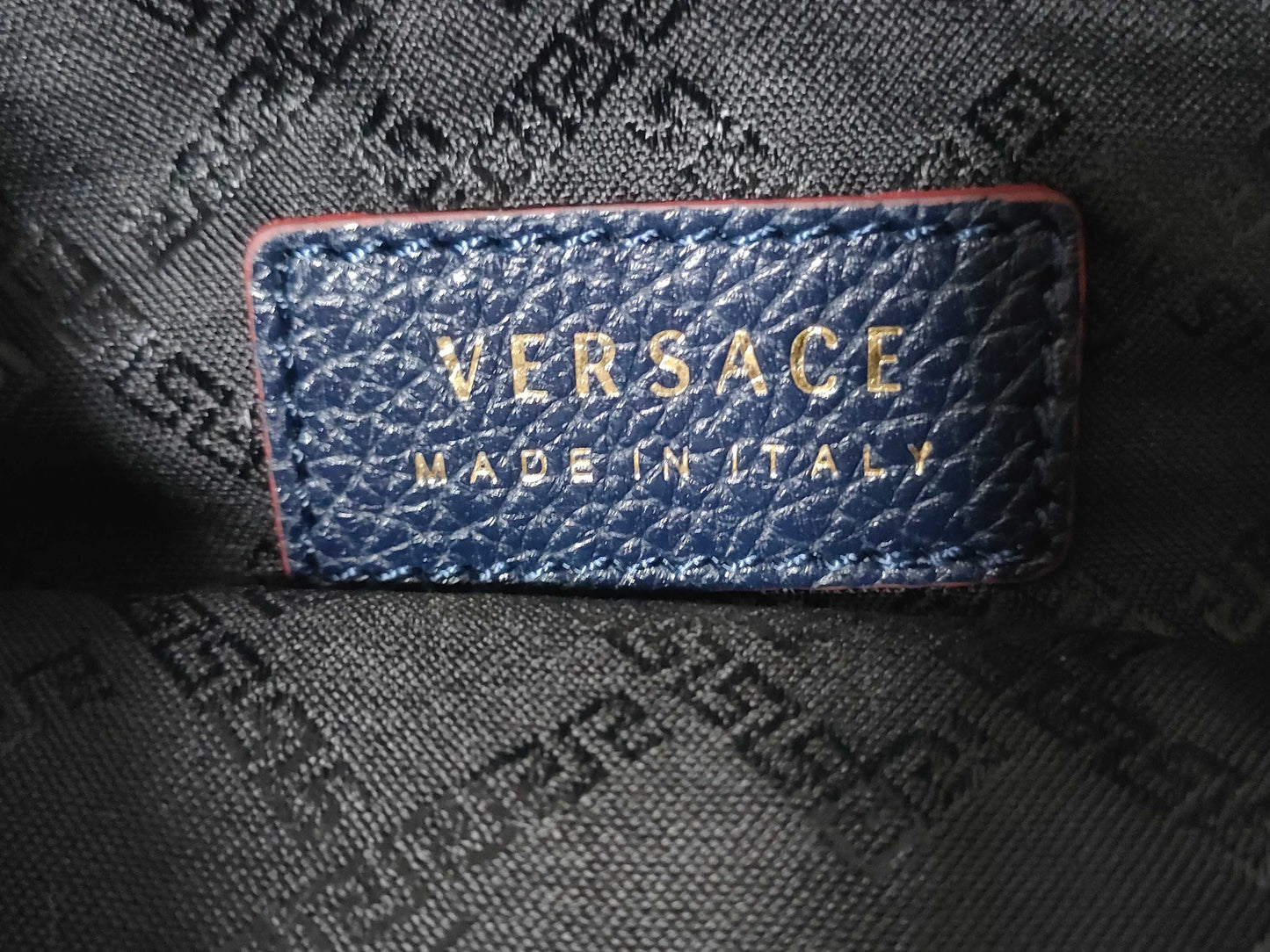 Versace / Second bag / Leather / Medusa clutch bag
