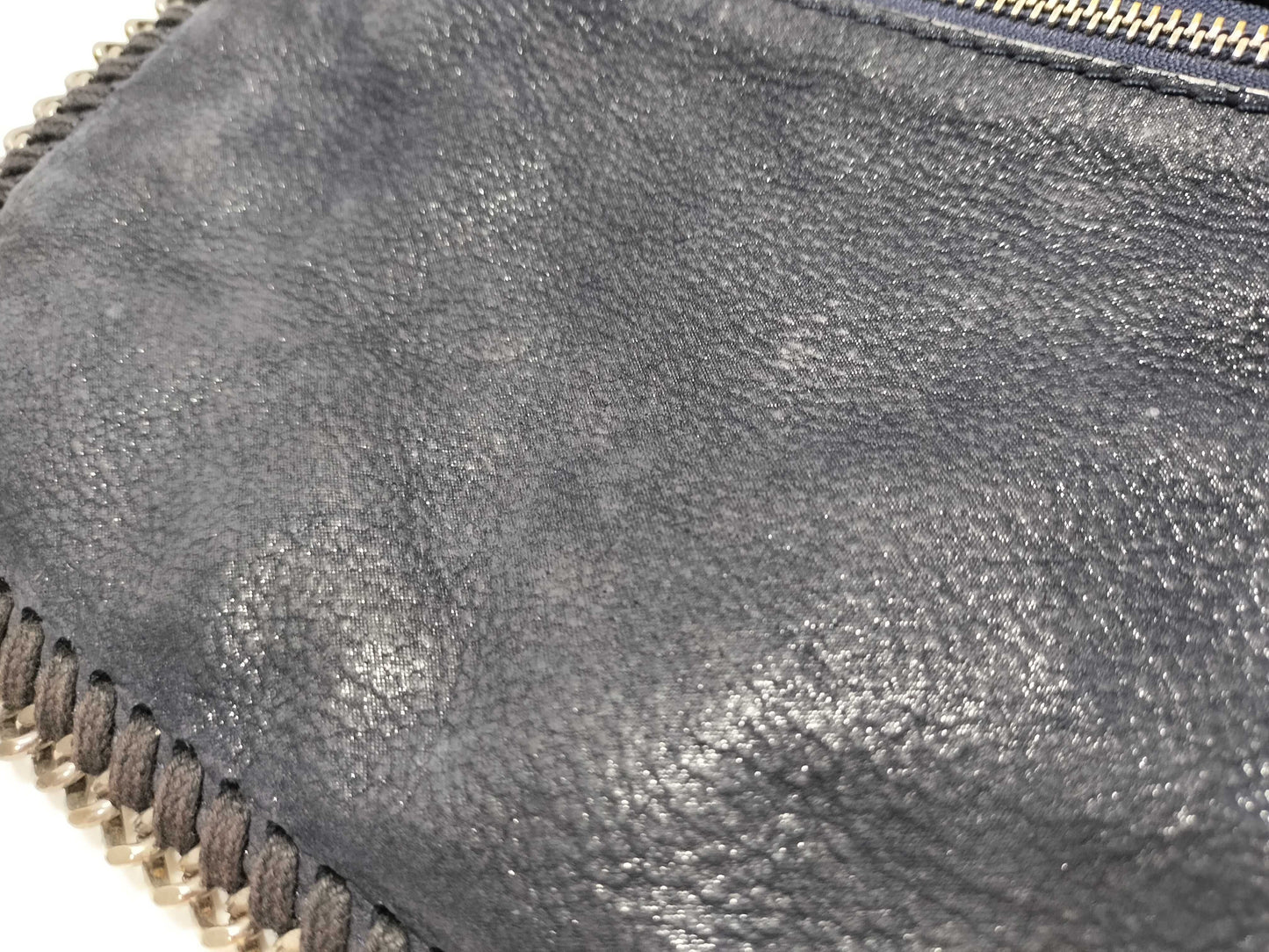 Stella McCartney Black Synthetic Leather Chain Shoulder Bag