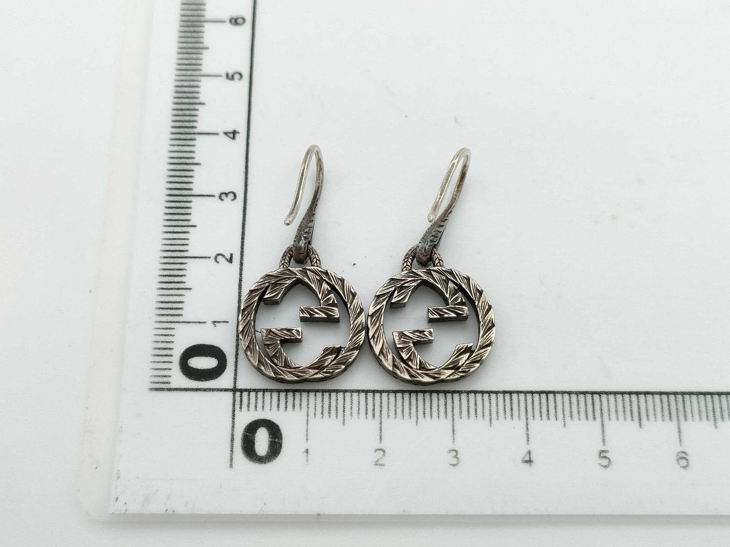 GUCCI SV925 GG Earrings