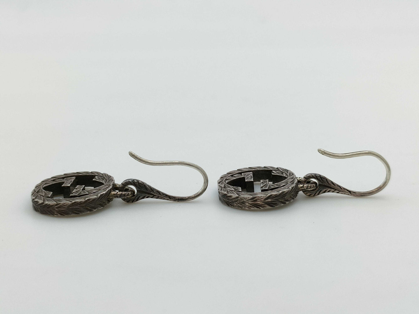 GUCCI SV925 GG Earrings
