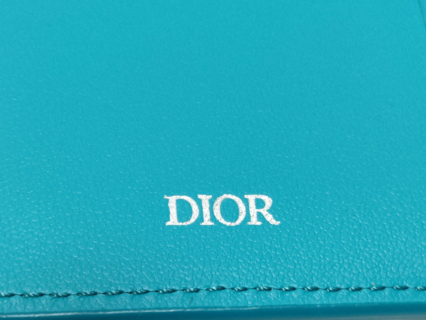 Dior Business Card Case, Blue Oblique, Card Case, Pass Case, Business Card Case
