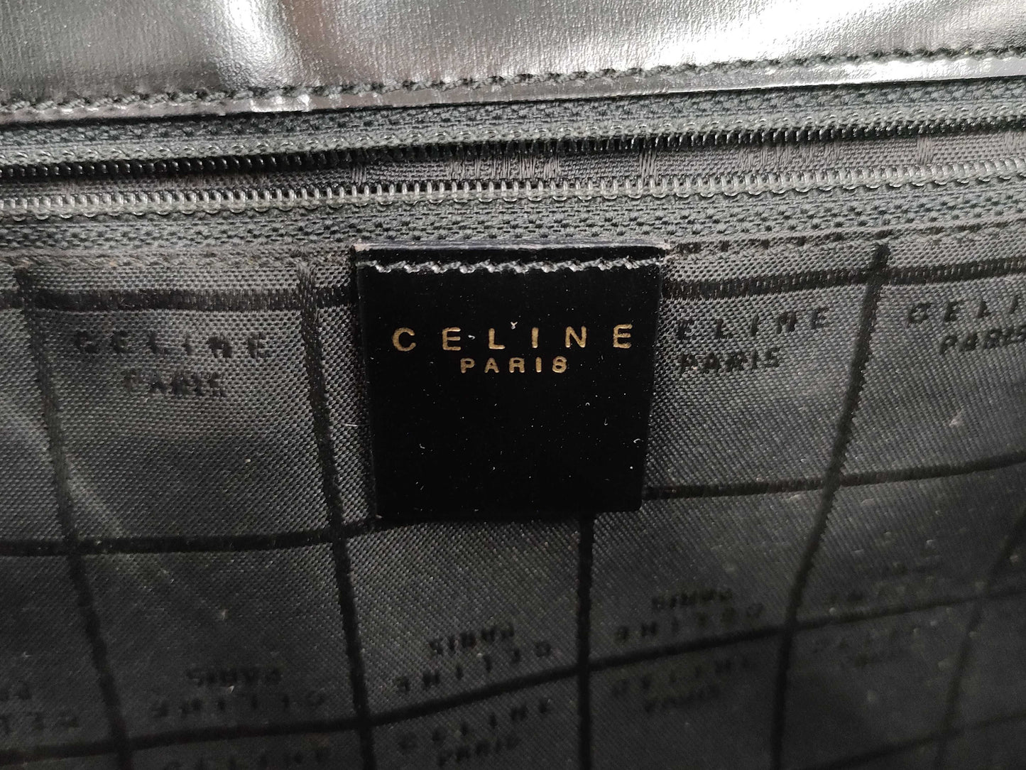 CELINE Gancini Formal Handbag