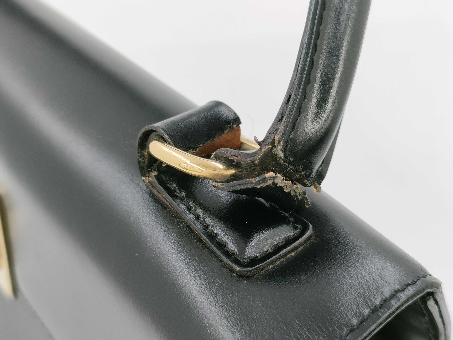 CELINE Gancini Formal Handbag