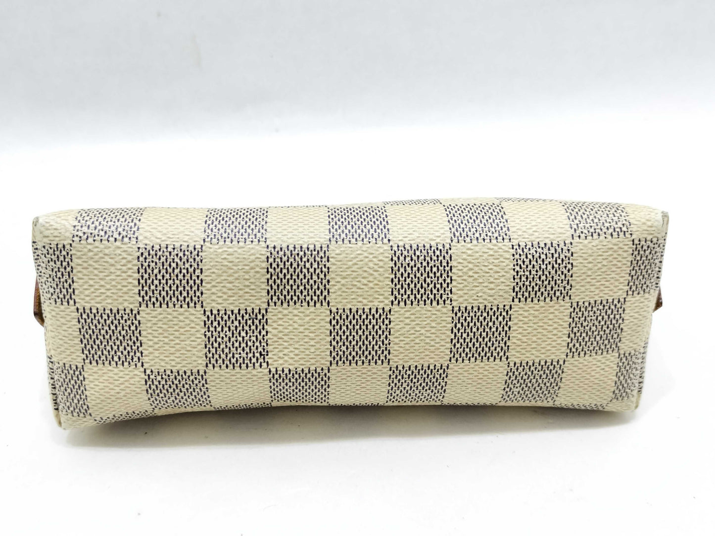 LOUIS VUITTON **2116 Damier Azur Pochette Cosmetic Pouch